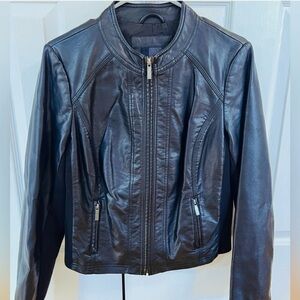 The Limited Black Faux Leather Jacket